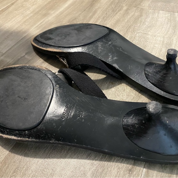 Gucci Black Sandals - Picture 10 of 12
